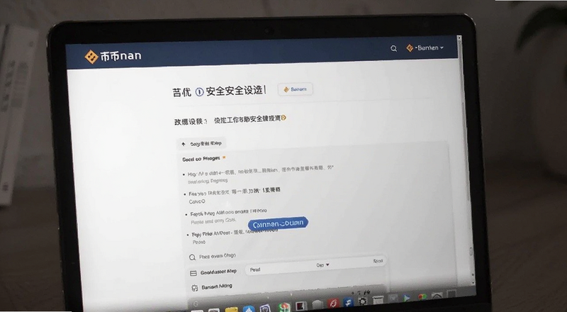 币安官网安全设置页面预览图