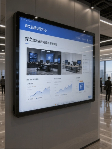 烨文品牌运营中心安装完成界面预览图