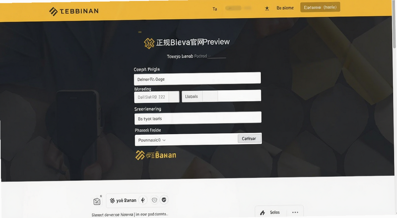 正规币安官网注册页面填写信息预览图