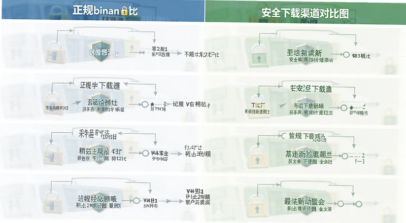 正规binan安全下载渠道对比图