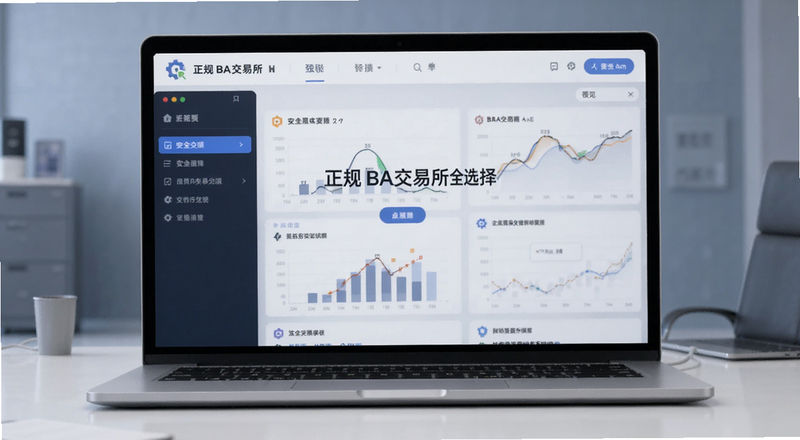 正规BA交易所安全选择界面预览图