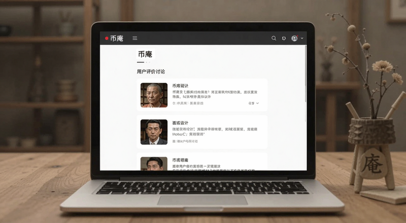 币庵用户评价与讨论页面预览图