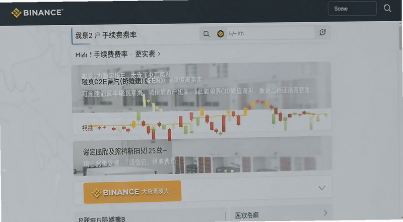 Binance手续费费率页面预览图