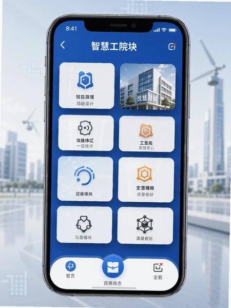 �ǻ۹�ԺAPP��ҳ����ģ��չʾͼ