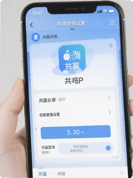 共赢app权限管理设置界面