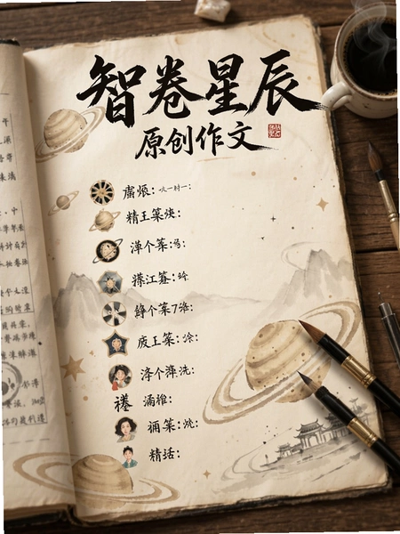 智卷星辰 原创作文题列表