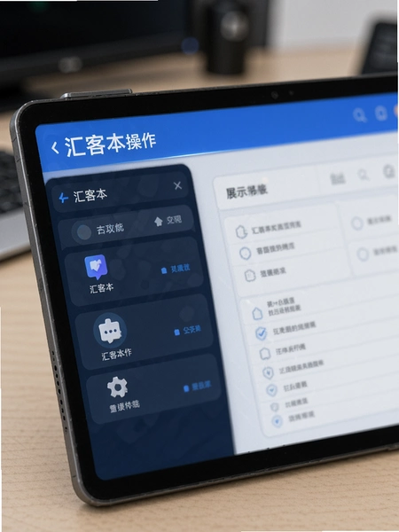 汇客本操作界面功能展示
