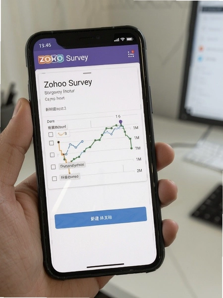 Zoho Survey�ֻ����½��ʾ���������Ԥ��ͼ