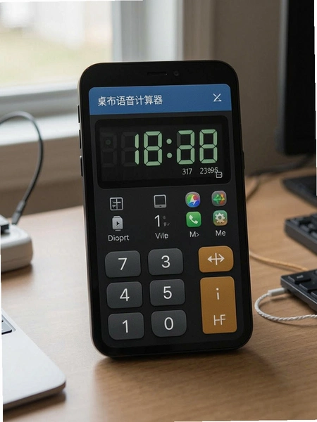 桌面语音计算器功能界面截图