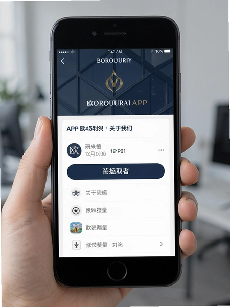 欧堡利亚APP关于我们页面预览图