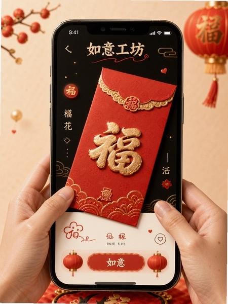 如意红包封如意工坊界面