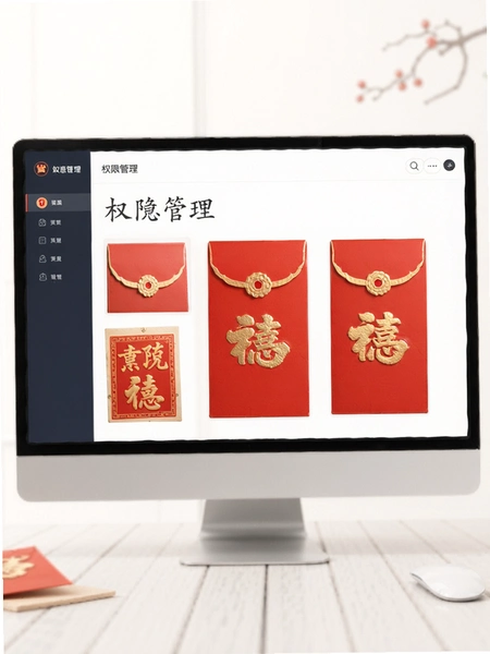 如意红包封权限管理界面