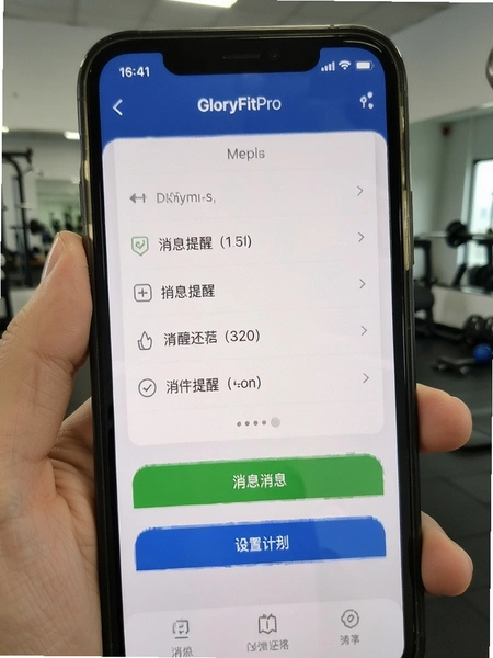 GloryFitPro��Ϣ�������ý���