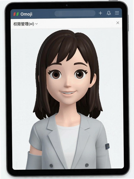 Omoji虚拟形象设计 权限管理界面