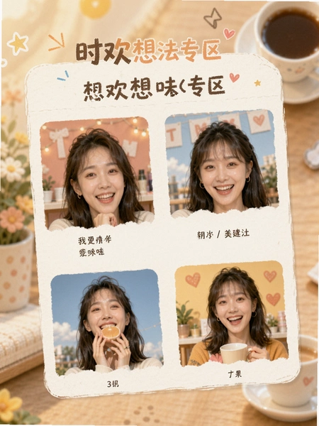 ʱ���뷨ר����Ƭչʾͼ