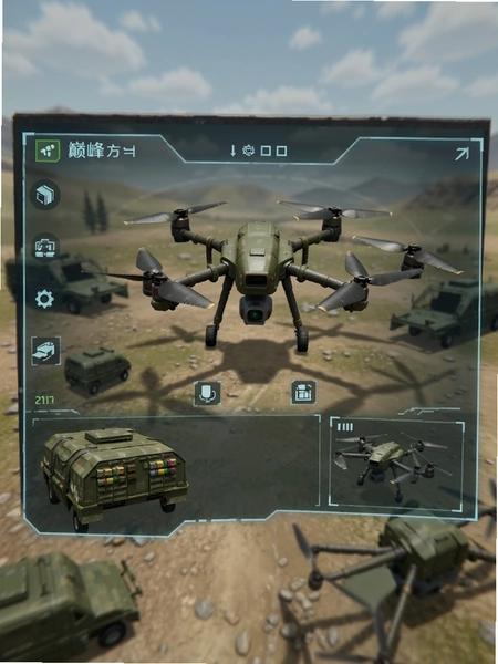 巅峰坦克无人机补给界面