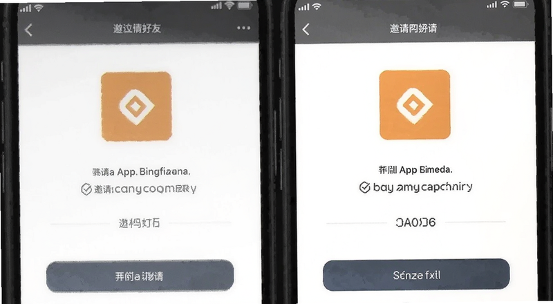 币安App邀请好友页面截图预览图