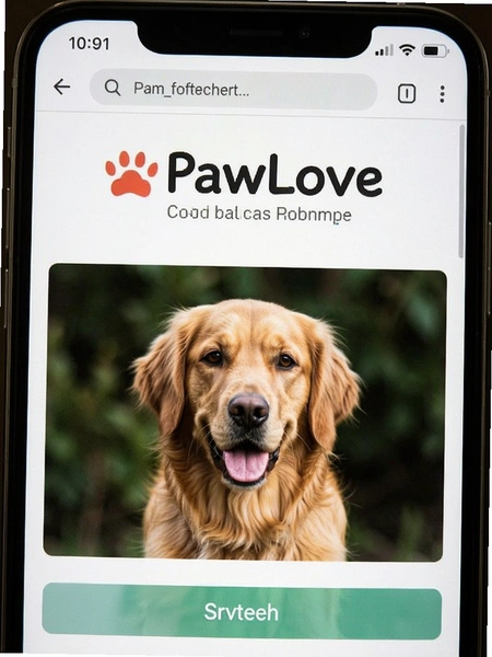 PawLove�ٷ�����ҳ���ͼ