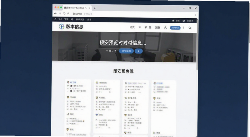 闭安官网下载页面与版本信息核对预览图