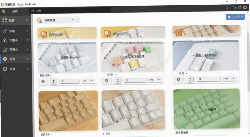 闭安软件主界面功能布局预览图