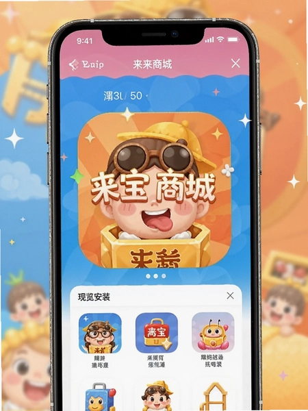 �����̳�app���ذ�װ����Ԥ��ͼ