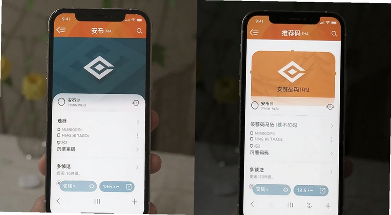 安币推荐码手机输入界面预览图