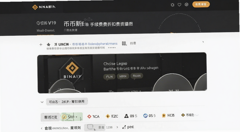 币安手续费折扣费率页面预览图