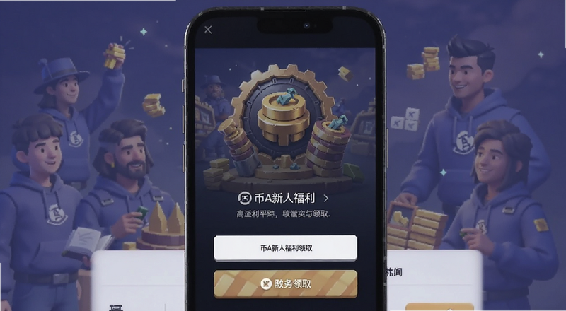 币A新人福利领取页面预览图