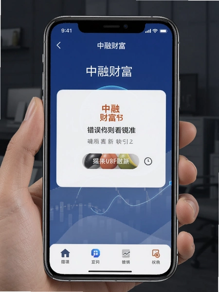 ���ڲƸ�APP������ʾҳ��