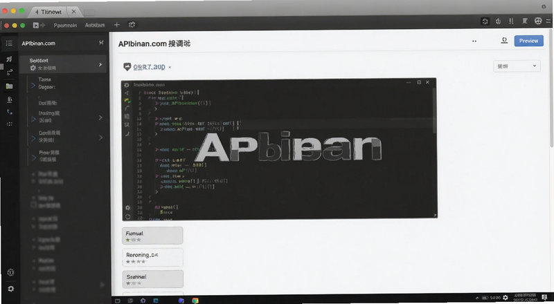 APIbinan.com�ӿڵ��Խ���Ԥ��ͼ