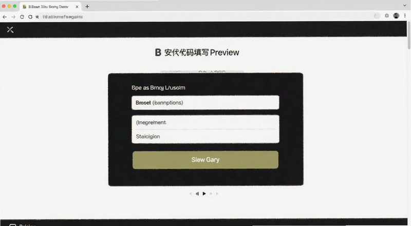 B安邀请码填写界面预览图