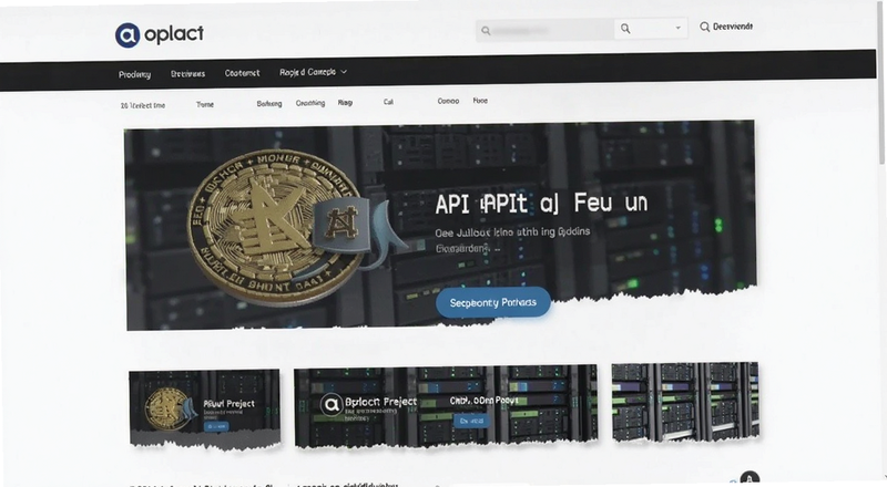 API币a项目页面截图预览图
