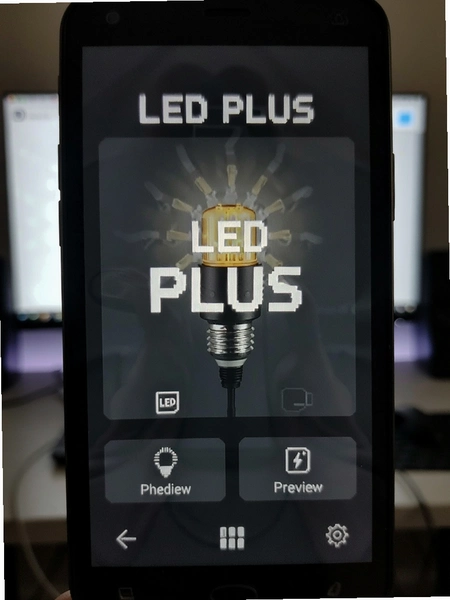 LED PLUS 灯光模式选择界面 预览图