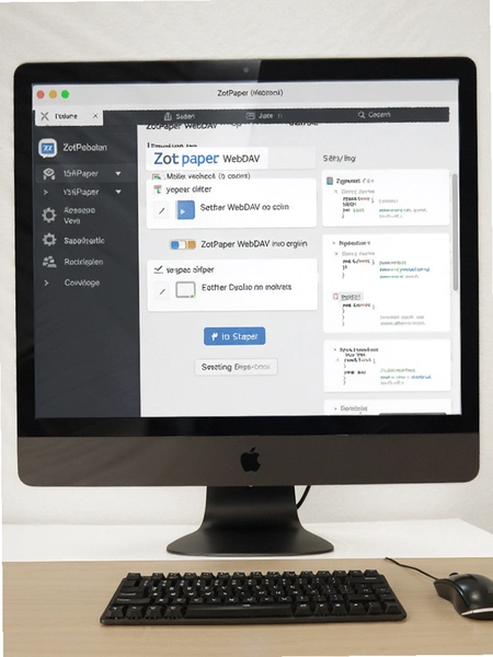 ZotPaper WebDAVͬ�����ý���ʾ��ͼ