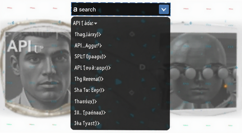 API币a搜索下拉联想词截图预览图