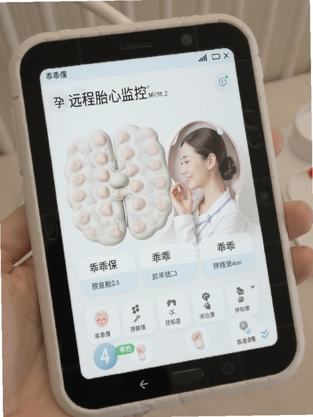 乖乖葆孕妇远程胎心监护界面预览图