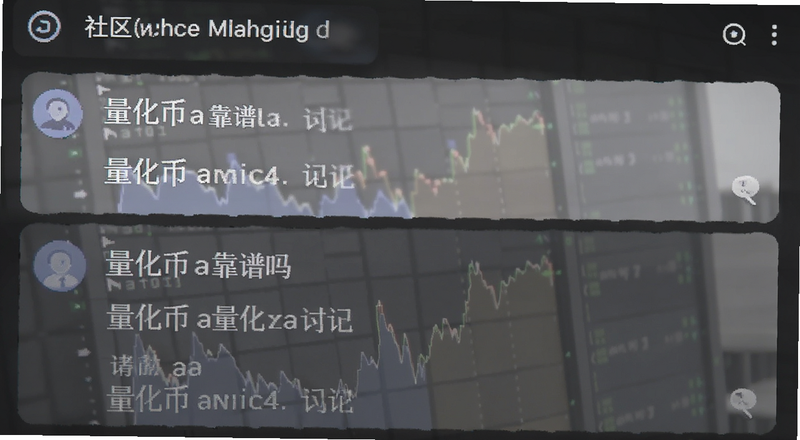 量化币a社区讨论截图|量化币a靠谱吗