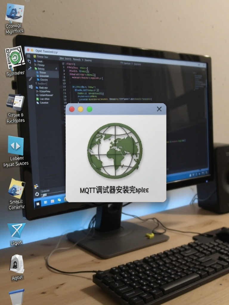 MQTT��������װ��ɺ������ͼ��