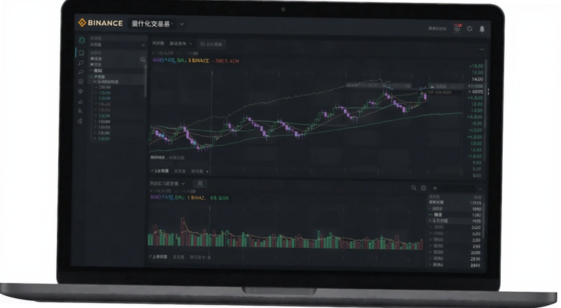 币安Binance量化交易界面预览图