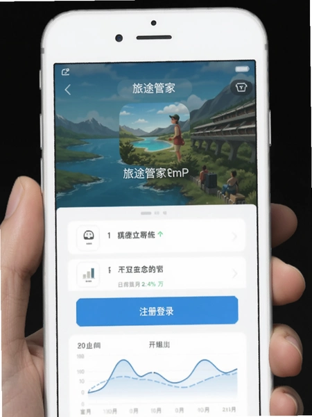 旅途管家APP注册登录界面截图