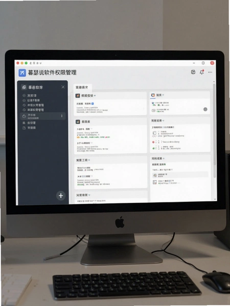 暮瑟说软件权限管理界面截图