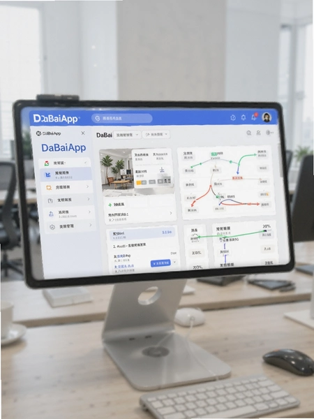 DaBaiApp房源管理操作界面