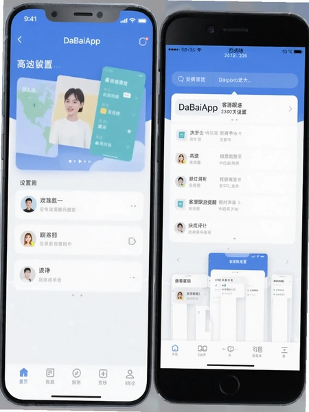 DaBaiApp客源跟进提醒设置页面