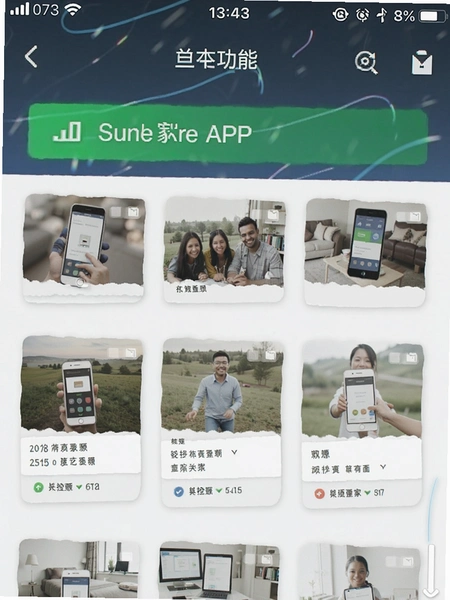 ������APP��ҳ���ܲ��ֽ�ͼ