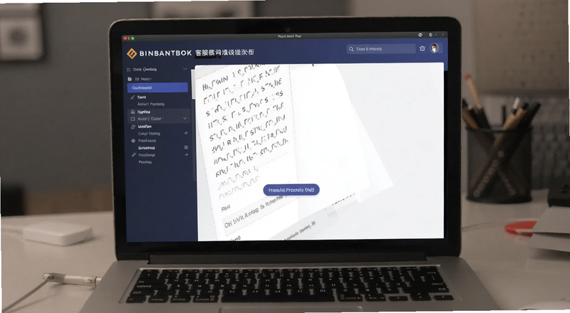 币安客服在线咨询界面预览图