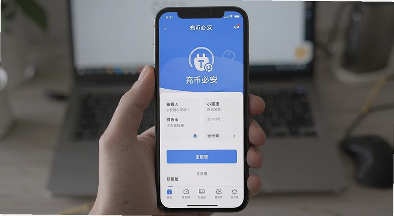 充币必安手机端充值入口界面预览图