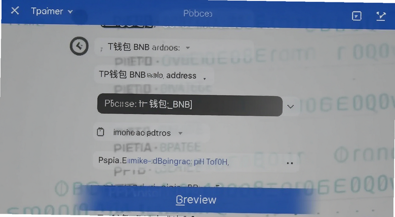 TP钱包BNB收款地址页面截图预览图