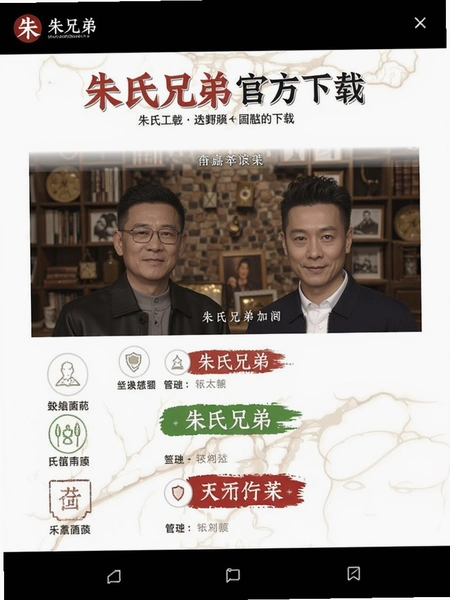 朱氏兄弟官方下载页面