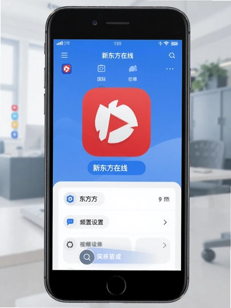 �¶������߹��ʽ���APP����Ƶ���ý���ʾ��ͼ