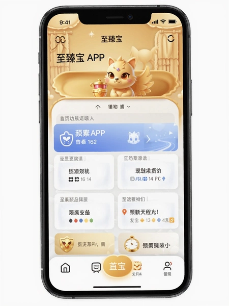���鱦APP��ҳ���ܽ���Ԥ��ͼ